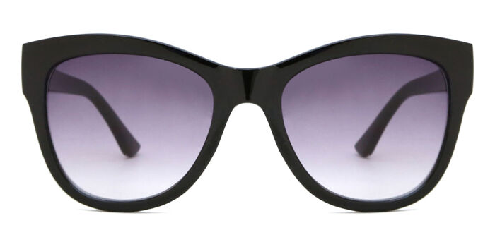 Oscar de la Renta Black and Purple Sunglasses - no case Oscar de la Renta 53mm Extreme Square Large Glam Sunglasses  main image 2
