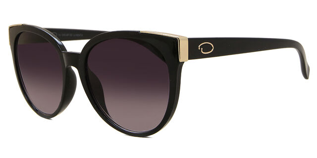 Oscar de la Renta OSS1334 001 Oval Black Sunglasses  display picture 2