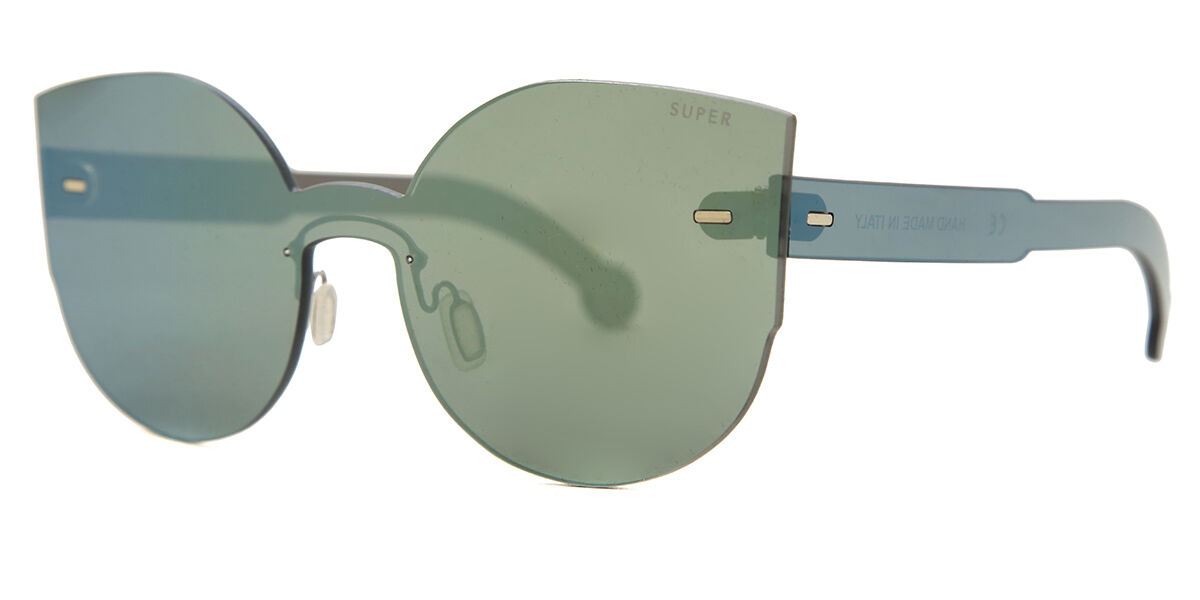 Retrosuperfuture TUTTOLENTE 52I シングルレンズ グリーン サングラス
