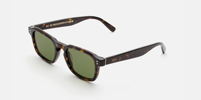 Lunettes de Soleil Retrosuperfuture LUCE BLACK KVT Havana