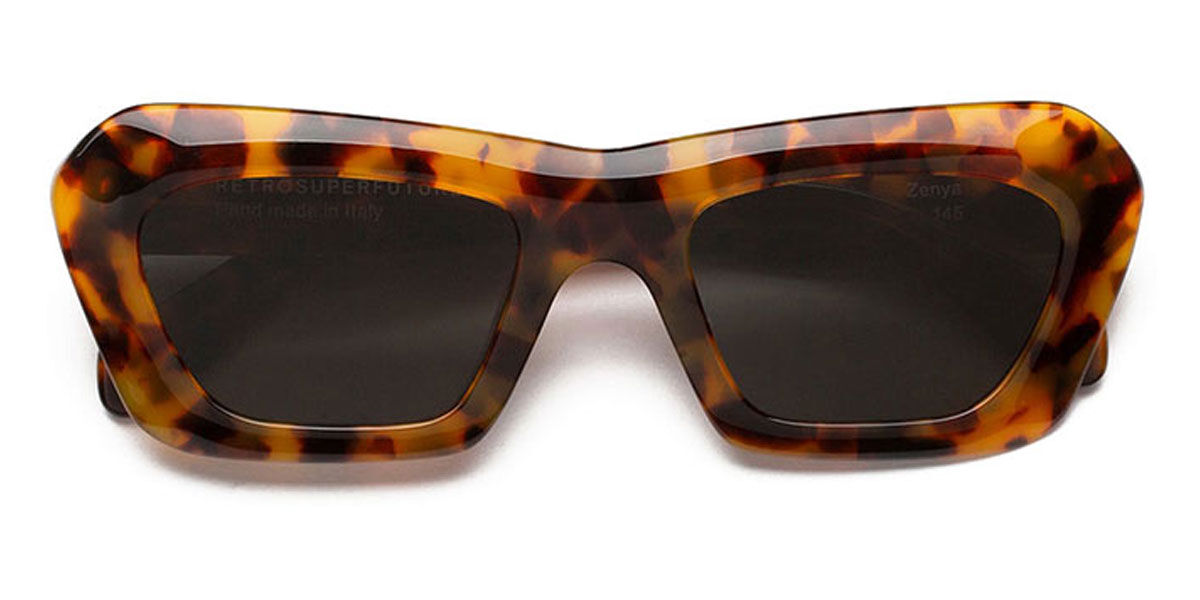 Retrosuperfuture ZENYA NZH Men's Sunglasses Tortoiseshell Size 53