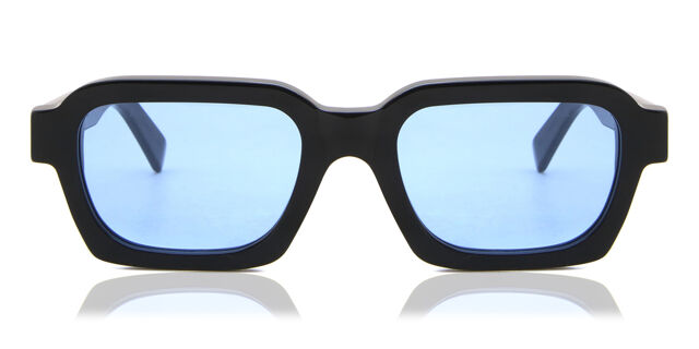 Lunettes de Soleil Retrosuperfuture CARO BLACK MATTE FOE Azure
