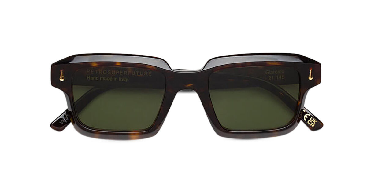 Retrosuperfuture GIARDINO 3627 VK2 Women's Sunglasses Tortoiseshell Size 50