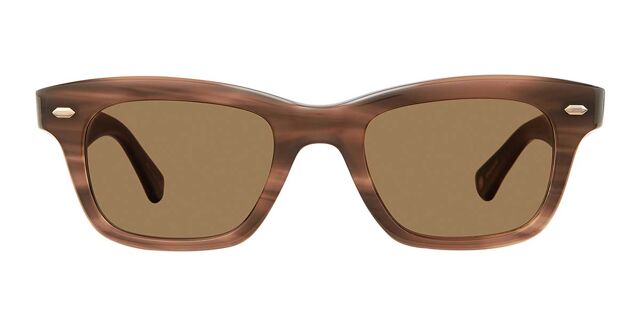 Garrett Leight GROVE SUN SQT/MAG Rectangle Sequoia Tortoise  display picture 2