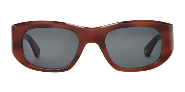 Garrett Leight LAGUNA SUN VINBRT/BS Rectangle Vintage Burnt  display picture 1