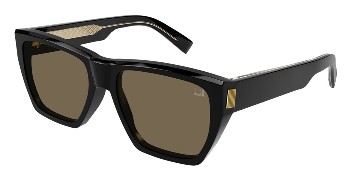 Dunhill DU0031S 001 Sunglasses in Shiny Black | SmartBuyGlasses USA