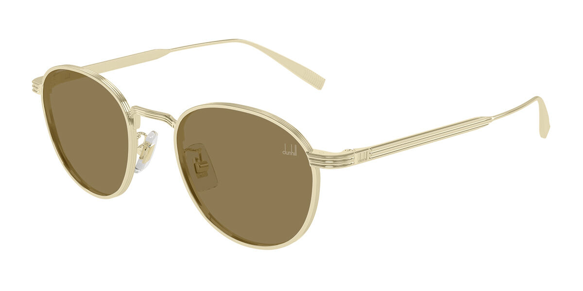 Image of Dunhill DU0102S 001 Óculos de Sol Masculino Dourados BRLPT