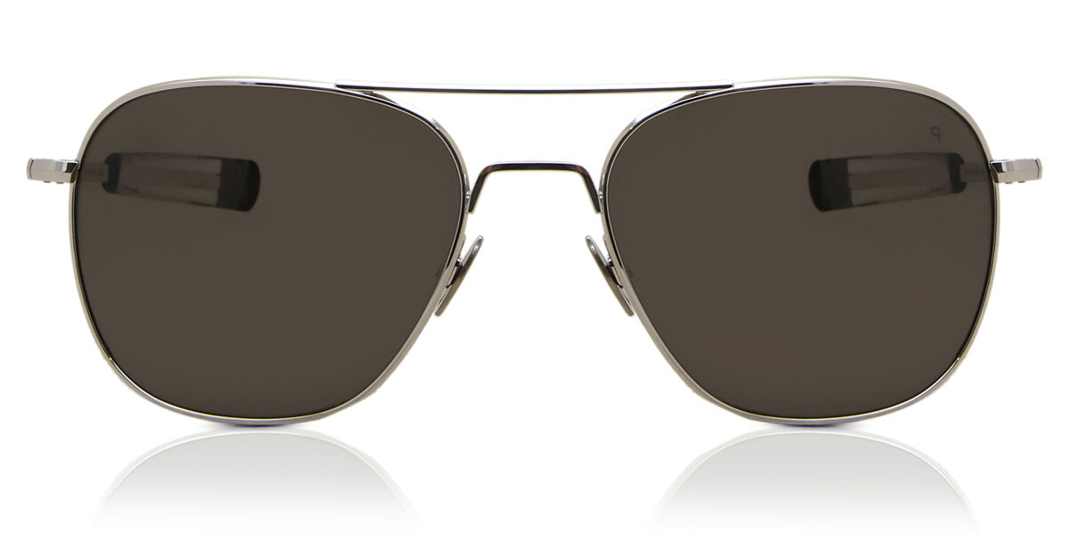 Lunettes Randolph Engineering Aviator Polarized AF268 White Gold Easylunettes