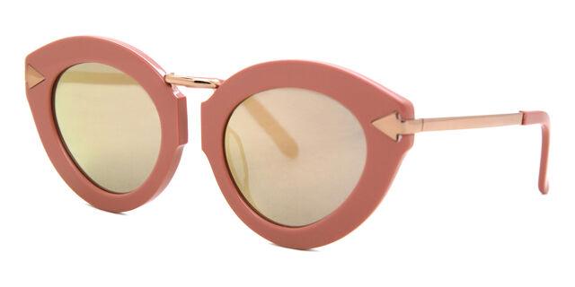 Lunar Flowerpatch sunglasses Karen Walker Lunar Flowerpatch 1601444 Rose Pink Cat Eye  main image 3