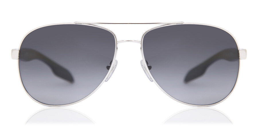Prada Linea Rossa PS53PS BENBOW Polarized 1BC5W1 Sunglasses Steel Grey |  SmartBuyGlasses UK