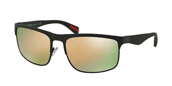 Prada Linea Rossa PS56PS RUBBERMAX UAZ2D2 Sunglasses Green