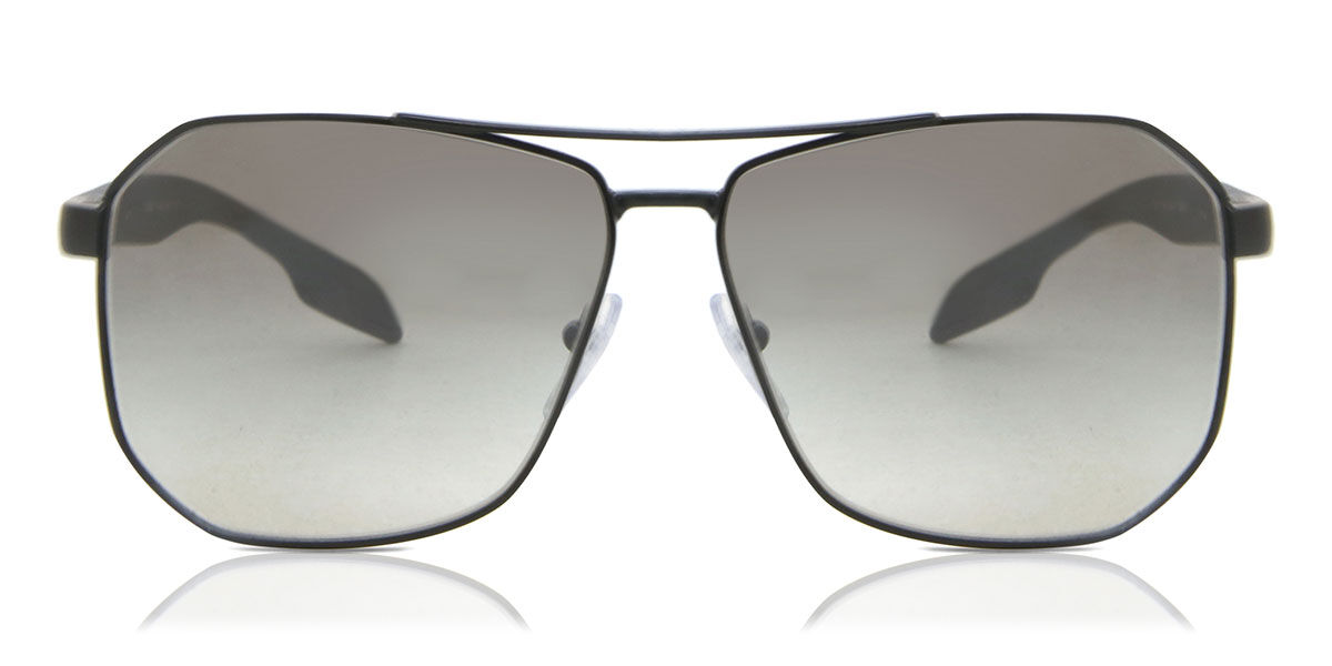 Prada Linea Rossa PS51VS 1BO5O0 Sunglasses Matte Black | VisionDirect ...