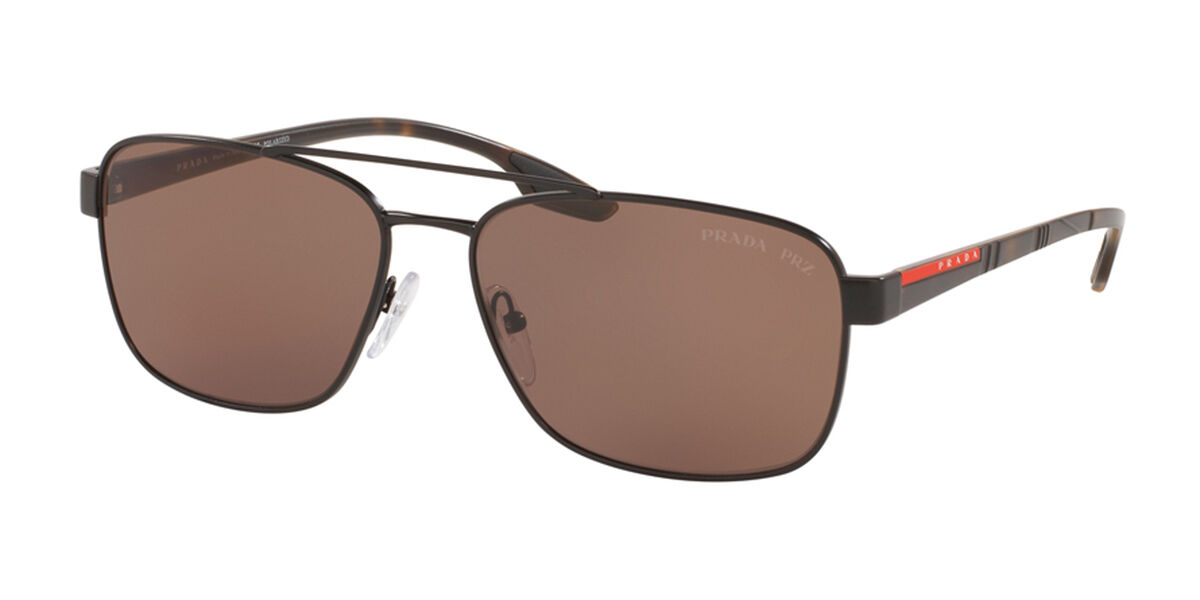 Prada Linea Rossa PS51US Polarized 1BO05C Sunglasses in Matte Black |  SmartBuyGlasses USA