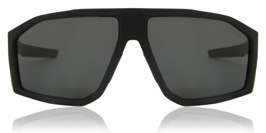 invoegen draadloze slijtage Prada Linea Rossa PS08WS 1BO06F Sunglasses in Matte Black | SmartBuyGlasses  USA