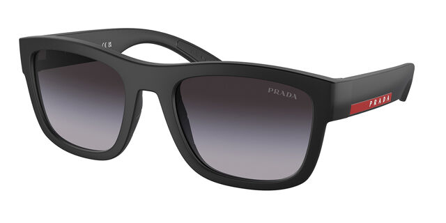 Prada Unisex Polyamide Gradient Sunglasses Prada Linea Rossa PS 06YS XL (56 - 17) with Grey lenses and  main image 4