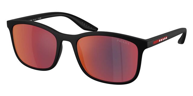 Prada Linea Rossa PS A08S 1BO08F Square Matte Black  display picture 1
