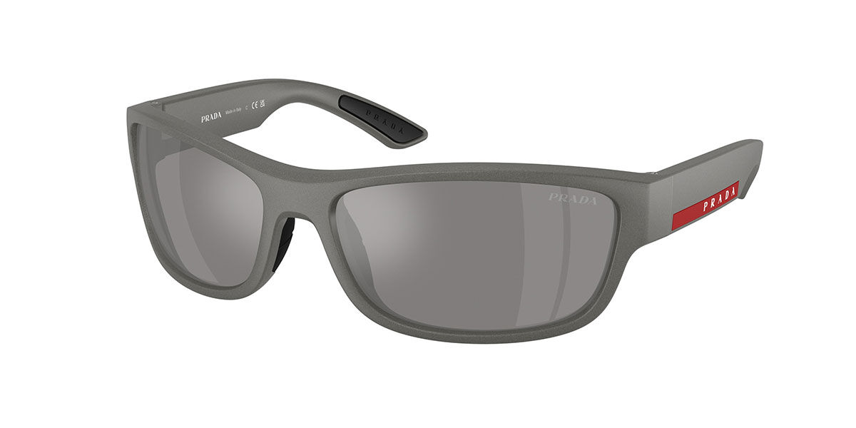 Prada Linea Rossa PS C04S 16X7W1 Men's Sunglasses Grey Size 65