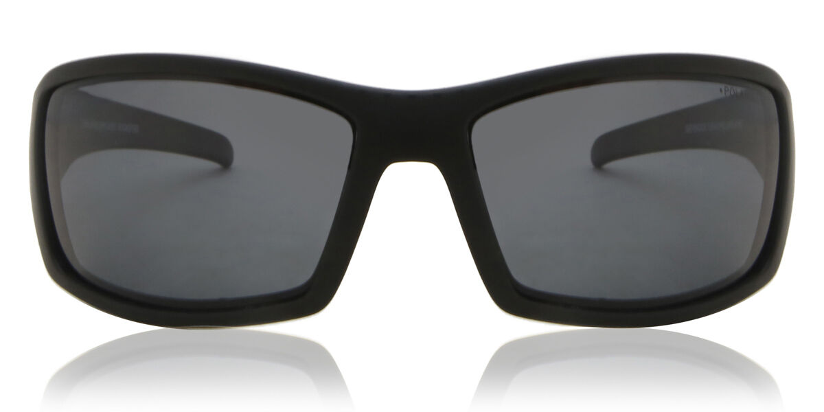 Dirty Dog Defendor Polarized 53654 Sunglasses Matte Satin Black