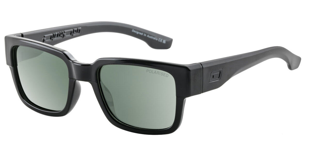 Dirty Dog Avenger Polarized 53834 Men's Sunglasses Black Size 55