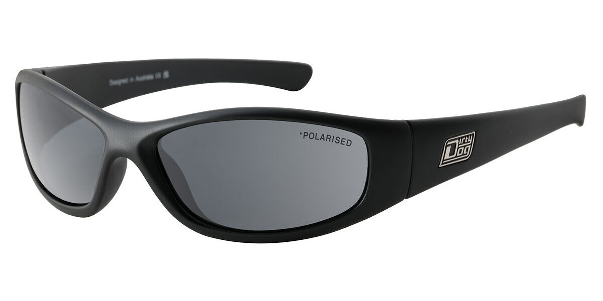 Dirty Dog Buzzer Polarized 53686 Men's Sunglasses Black Size 62