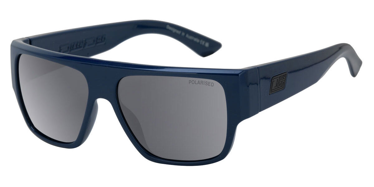 Dirty Dog Gotham Polarized 53857 57 Bl&aring;a Solglas&ouml;gon M&auml;n