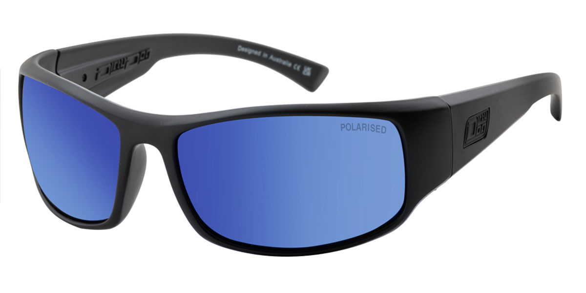 Dirty Dog Muzzle Polarized 53775 Men's Sunglasses Black Size 64