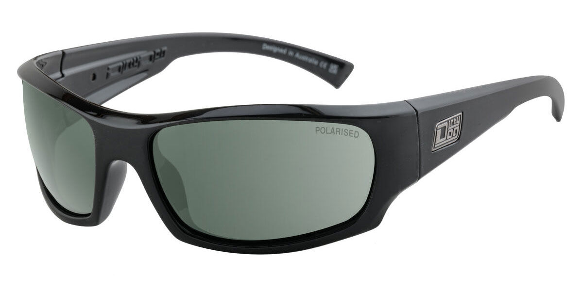 Dirty Dog Ninja Polarized 53845 Men's Sunglasses Black Size 66