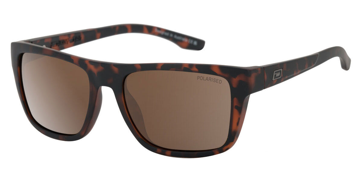 Dirty Dog Schmoozer Polarized 53849 Men's Sunglasses Tortoiseshell Size 56