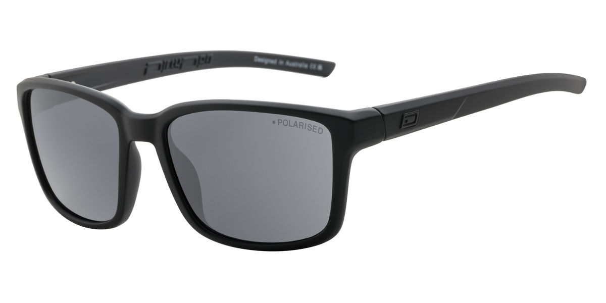 Dirty Dog Slay Polarized 53764 Men's Sunglasses Black Size 56