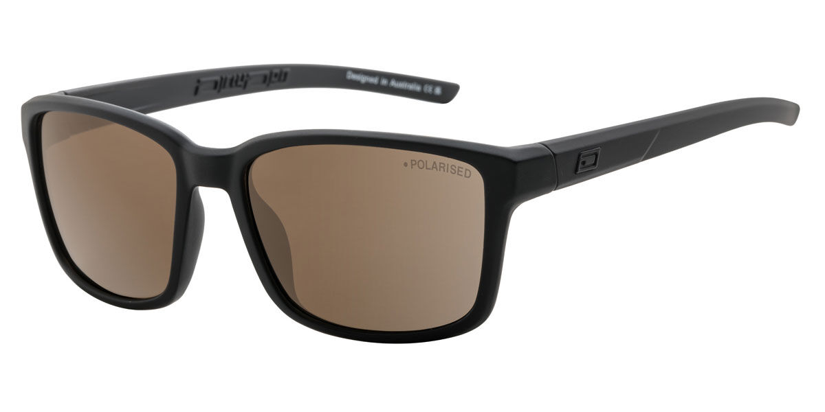 Dirty Dog Slay Polarized 53782 Men's Sunglasses Black Size 56