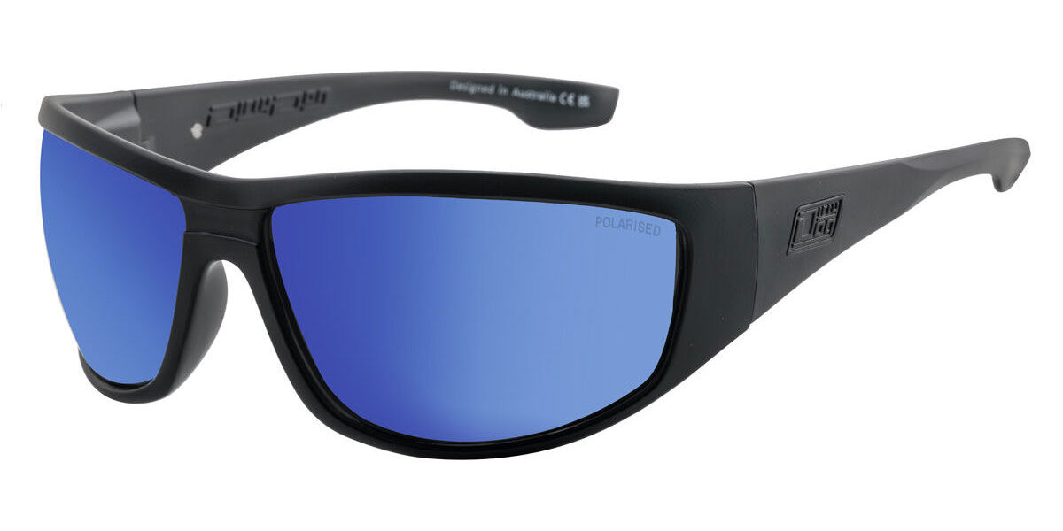 Dirty Dog Vampire Polarized 53832 Men's Sunglasses Black Size 72