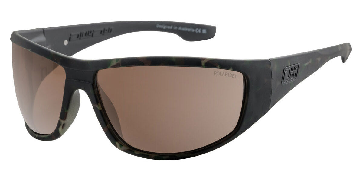 Dirty Dog Vampire Polarized 53840 Men's Sunglasses Green Size 72