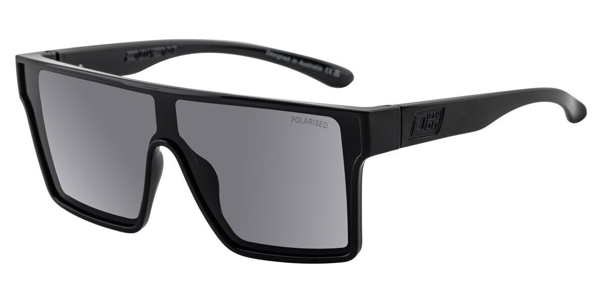 Dirty Dog Werewolf Polarized 53829 Men's Sunglasses Black Size 145