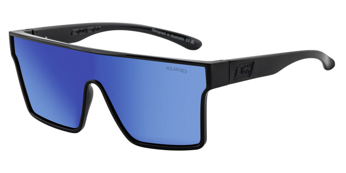 Dirty Dog Werewolf Polarized 53830 Men's Sunglasses Black Size 145