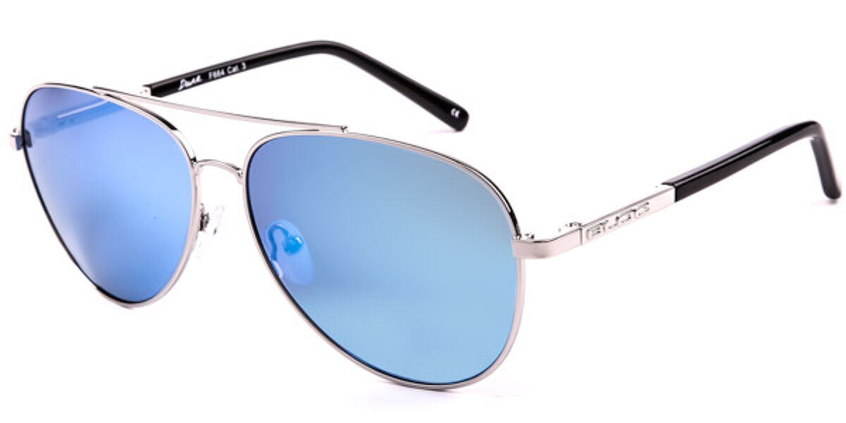 Bloc Dune 2 Polarized P664 Sunglasses in Silver | SmartBuyGlasses USA