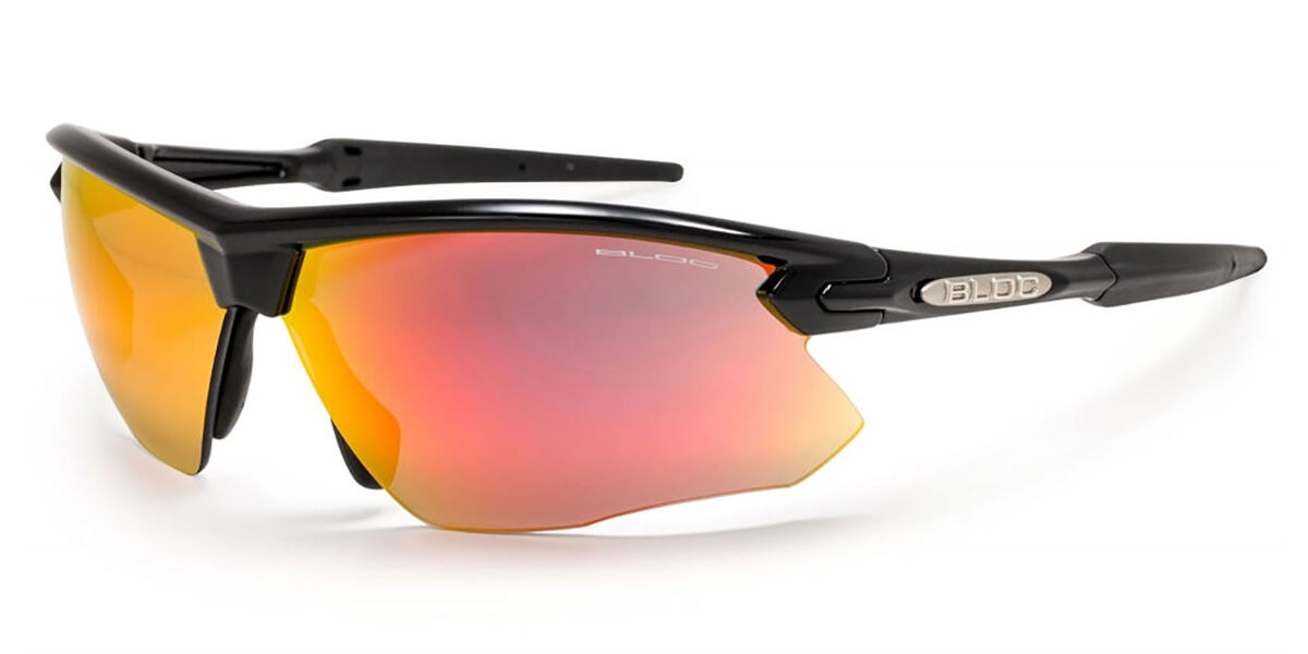 fox sunglasses black orange