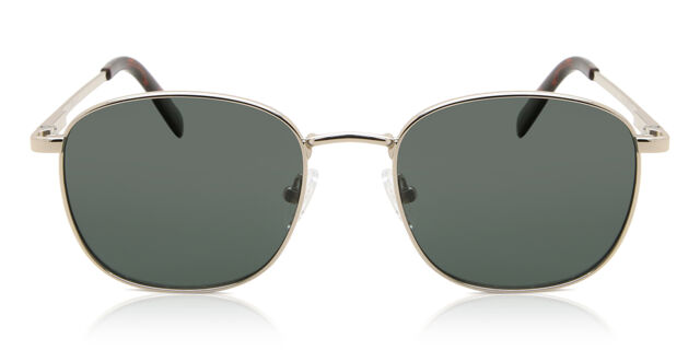 Le Specs Neptune Deux Polarized LSP2002166 Square Gold  display picture 1