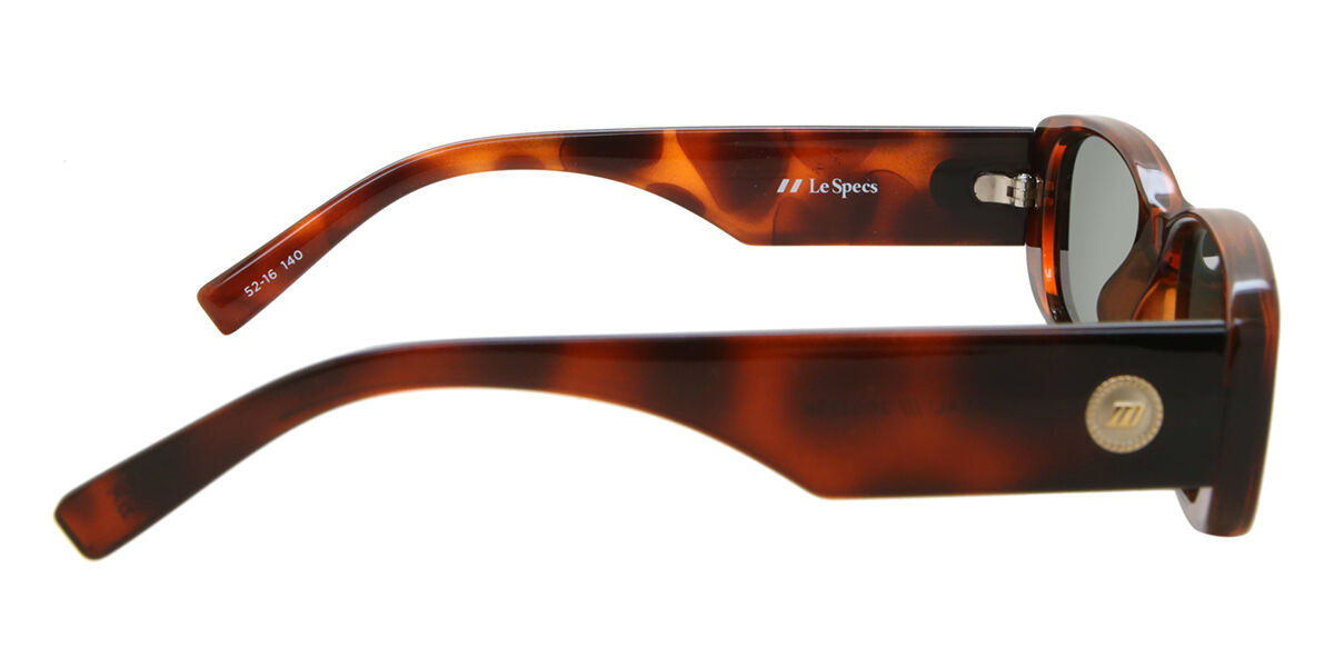Unreal! Shiny Black Uni-Sex Rectangle Sunglasses | Le Specs
