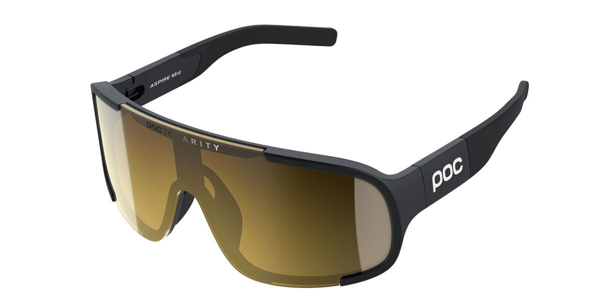 Poc Aspire Mid 9550 Men's Sunglasses Black Size Standard