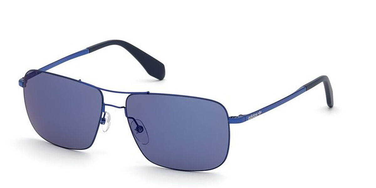 Photos - Sunglasses Adidas Originals  Originals OR0003 90X Men's  Blue Size 58 