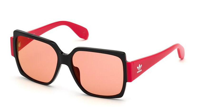 consenso Permuta transfusión Adidas Originals OR0005 01U Sunglasses in Shiny Black | SmartBuyGlasses USA