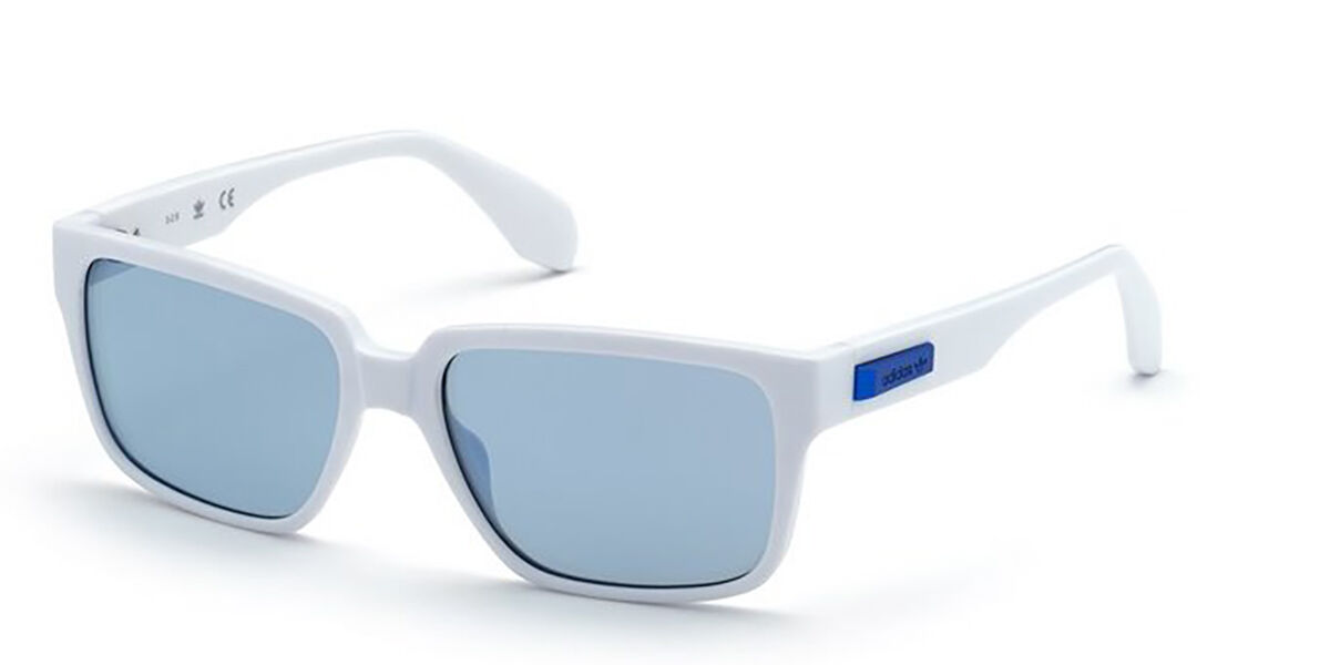 Adidas Originals OR0013 21X Men's Sunglasses White Size 55