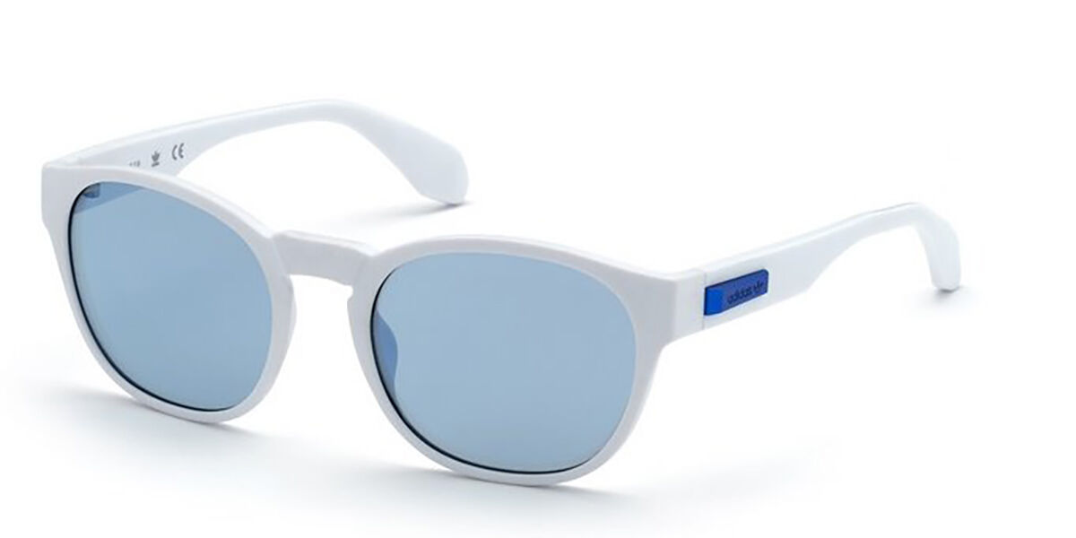 Adidas Originals OR0014 21X Men's Sunglasses White Size 54
