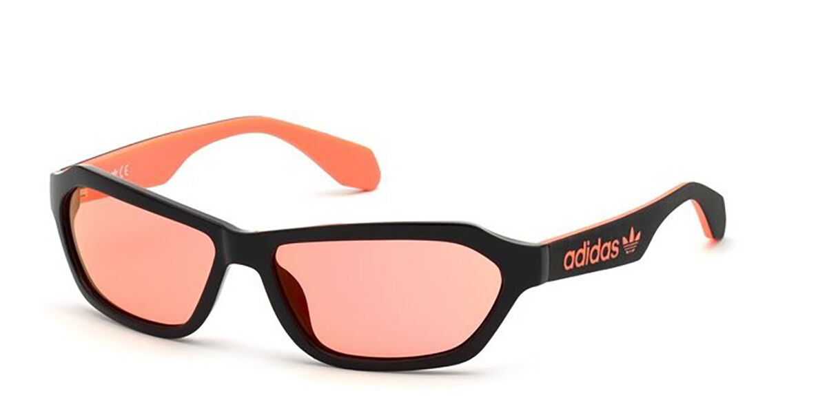 Photos - Sunglasses Adidas Originals  Originals OR0021 01U Men's  Black Size 5 