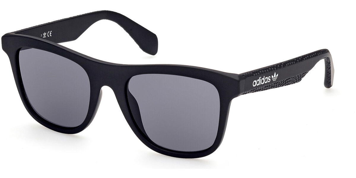 Photos - Sunglasses Adidas Originals  Originals OR0057 02A Men's  Black Size 5 
