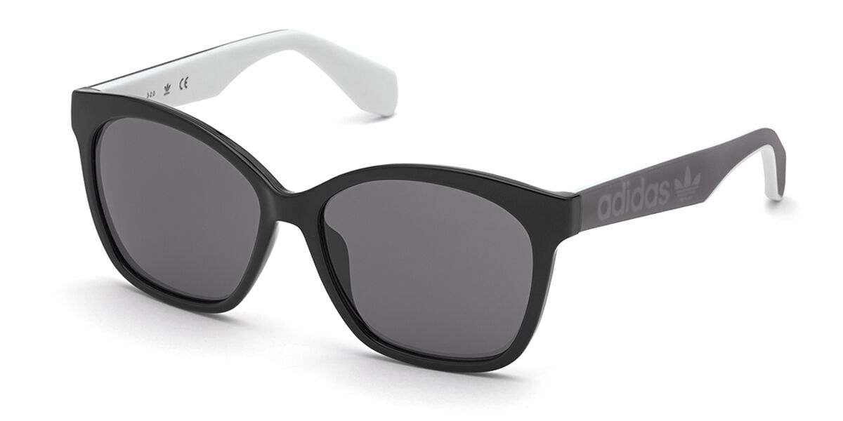 Photos - Sunglasses Adidas Originals  Originals OR0045 01A Women's  Black Size 