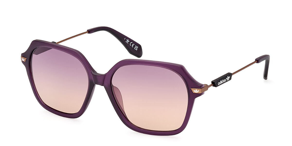 Photos - Sunglasses Adidas Originals  Originals OR0082 82Z Women's  Purple Siz 