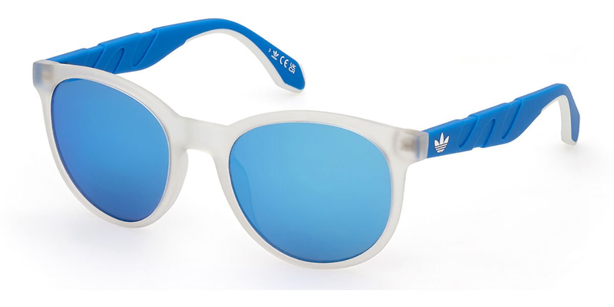 Photos - Sunglasses Adidas Originals  Originals OR0102 26X Men's  White Size 5 