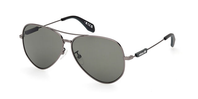 Adidas Originals OR0085 08N Pilot Shiny Gunmetal Sunglasses  display picture 1