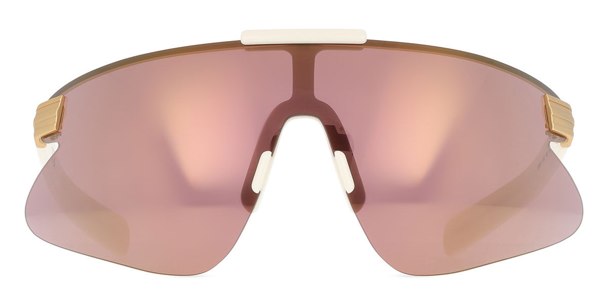 Photos - Sunglasses Adidas Originals  Originals OR0121 21Z Men's  White Size 99 